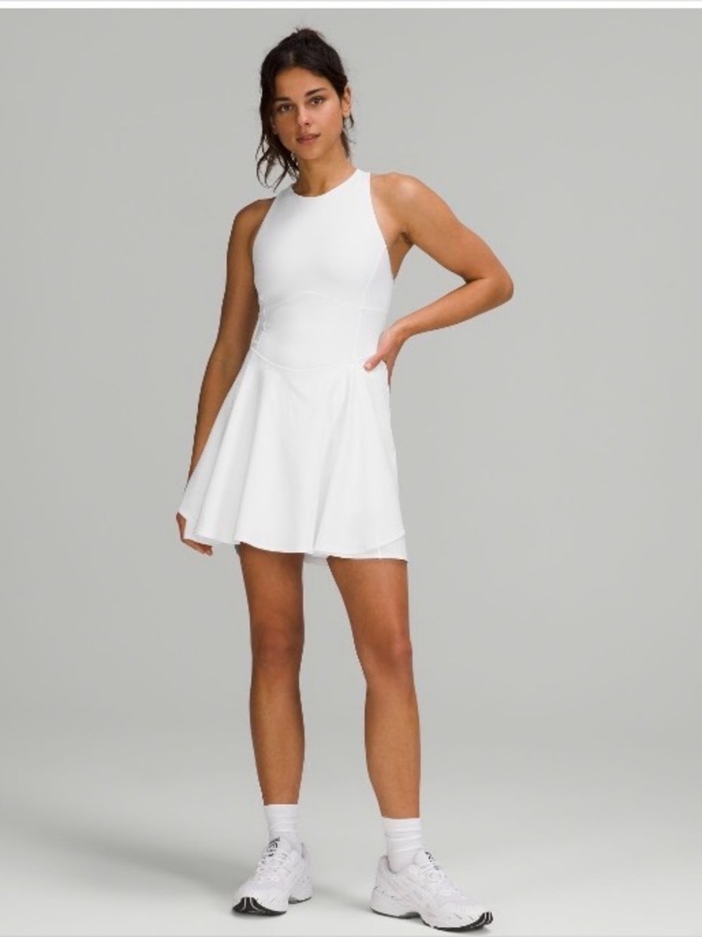 Lululemon White Court Crush Tennis Dress Women’s 8